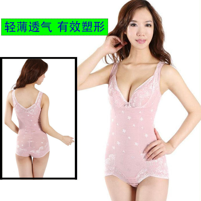 Summer ultra-thin seamless shapewear one-piece bodysuit strong belly-lifting hip-lifting one-piece bodysuit postpartum slimming clothing women