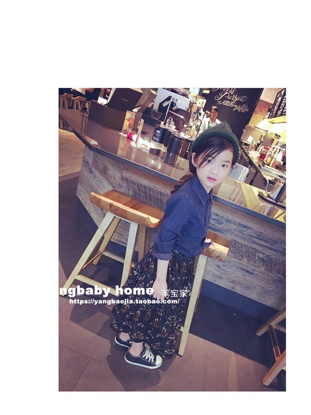 Jupe fillette en Toile de coton - Ref 2050262 Image 10