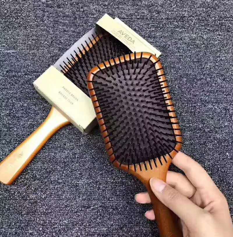 aveda comb massage anti-hair loss airbag curl wood comb AVEDA air cushion comb