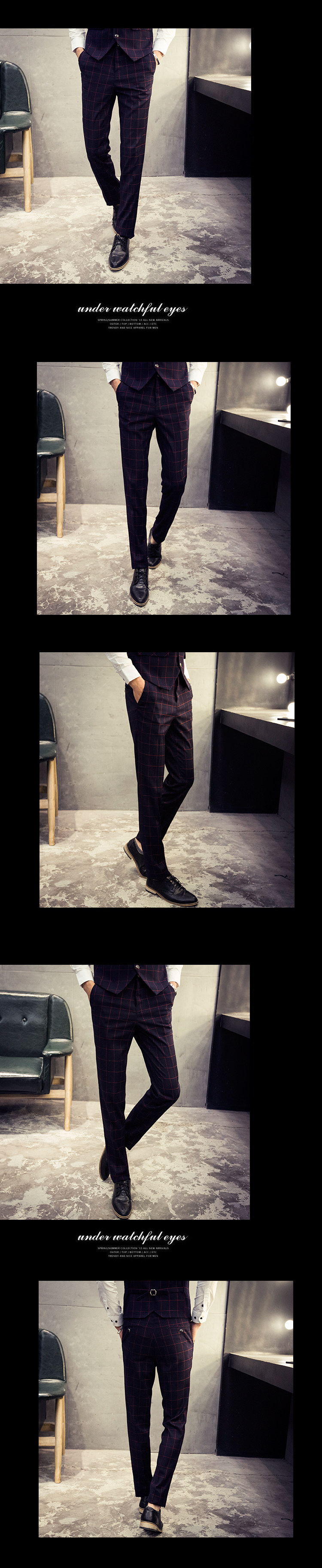 Pantalon en vrac pour jeunesse en coton pour printemps - Ref 1471374 Image 7