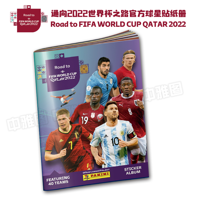 Towards 2022 Qatar World Cup Official Stickers Road to Worling Cup Panini