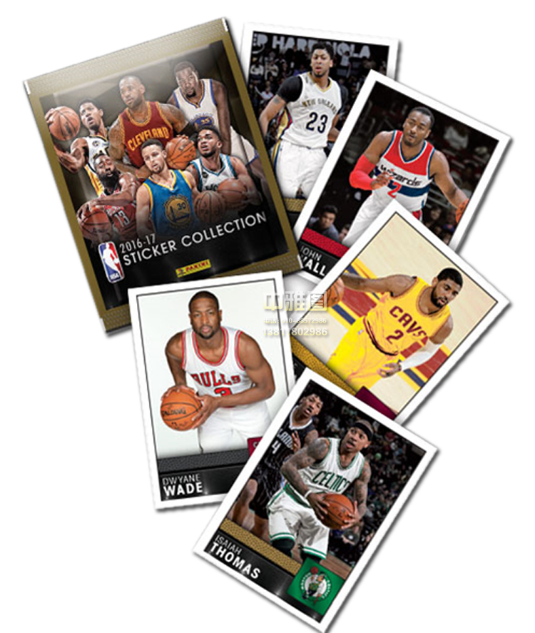 Panini Panini 2016-2017 NBA Official Collection Stickers Single (Complement Service)