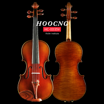 Haocheng professional handmade violin solo performance grade imported European material Italian violin test instrument