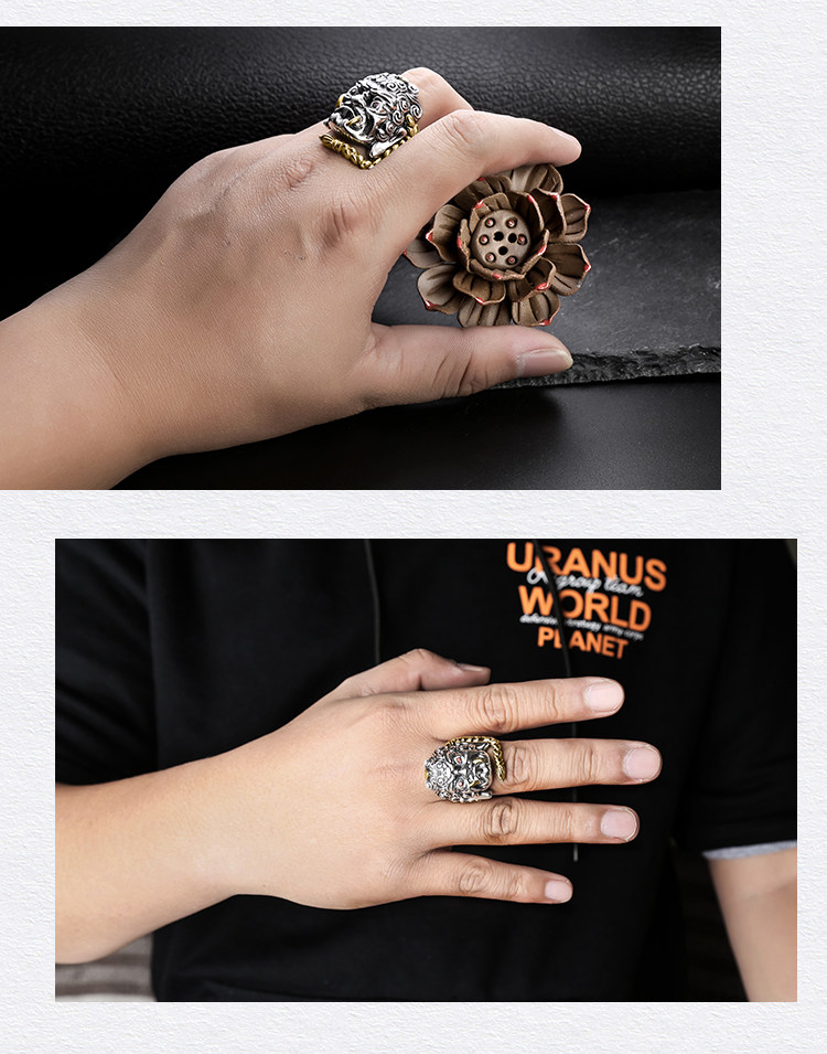 Bague homme en Argenterie - Ref 3086439 Image 22