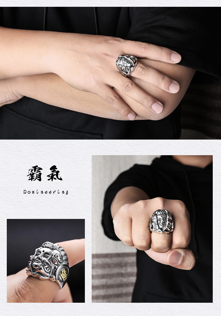 Bague homme en Argenterie - Ref 3086439 Image 18