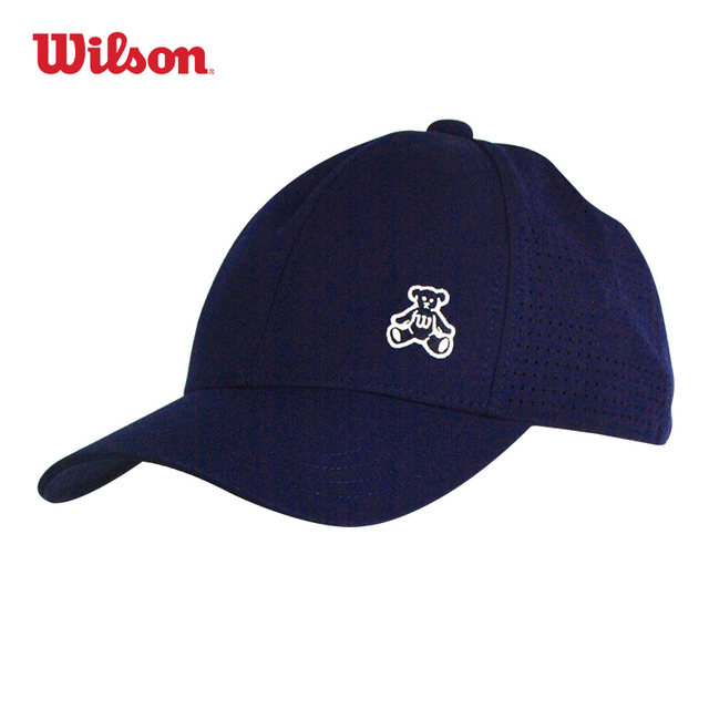 ໝວກເທນນິດໃໝ່ Wilson Wilson ປ້ອງກັນແສງແດດຂອງຜູ້ຍິງ ໝວກເບສບອລທີ່ສາມາດປັບໄດ້ ໝວກເປັດກາງແຈ້ງ