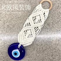 Turkish blue eyes devil eye pendant simple style wall decoration hanging foreign trade cross-border supply