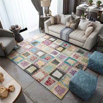 3d Carpet Living Room Brief modern Bedrooms ins Nordic retro Tea Blanket Home Bedside Easy To Handle Mat