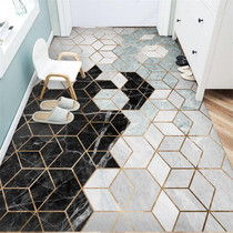 Entrance door Entrance Doormat can cut doormat Kitchen Chinese bed Lower home Erasable anti-slip splicing without washing