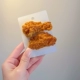 Жареные куриные ножки+жареный куриный самородка [2 штуки]