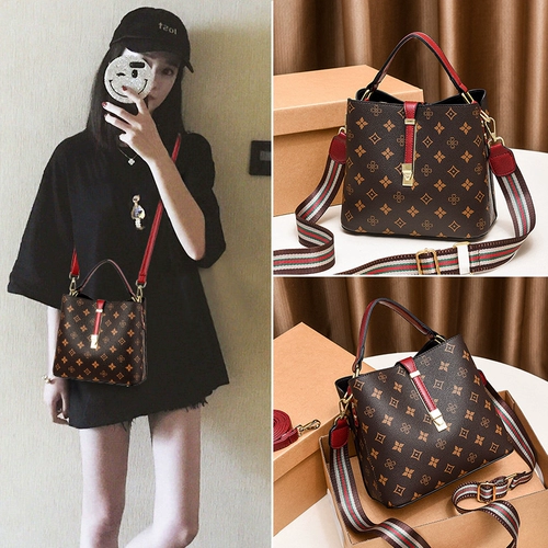 Модная сумка через плечо, портативная вместительная и большая сумка на одно плечо, США, изысканный стиль