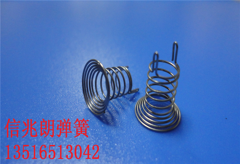 A-375 Small home appliance touch button spring top surface 10MM* height 8MM double folding feet