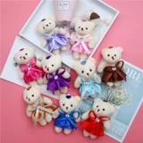 Мультяшная кукла, плюшевая игрушка, подвеска, цветочный магазин, с медвежатами, букет, подарок на день рождения