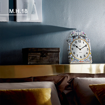 Ordering Alessi COMTOISE horsemouth iron decoration hanging bell painted cartoon pattern decorative pendulum piece SJ01