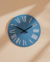 Italy Alessi Firenze classic minimalist clock Florence solid color wall clock decorative clock wall clock