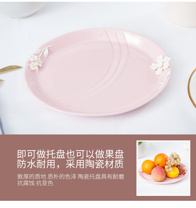 Ou set sanitary ceramic five Chinese valentine 's day gift toothbrush cup toilet wash gargle suit couples suits for