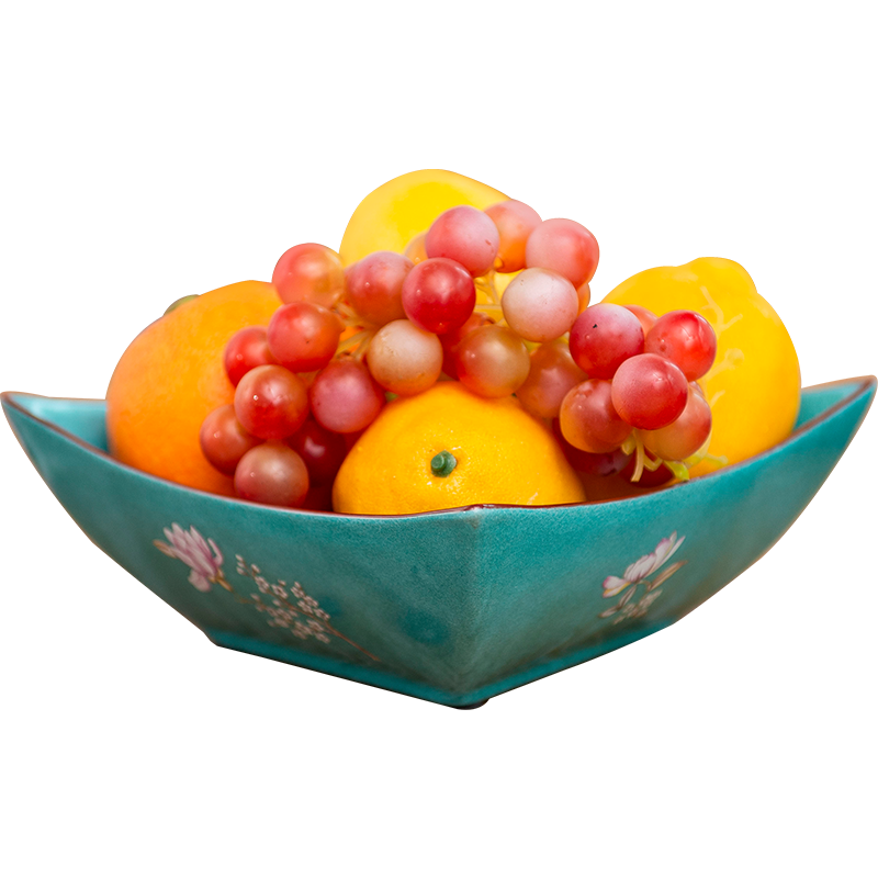 Creative dry fruit bowl dessert snacks fruit basin candy dishes home sitting room tea table table ceramic fruit bowl furnishing articles