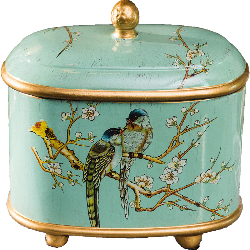 American retro ceramic storage tank creative study wine identifiers tank sitting room ou porch decorate household furnishing articles