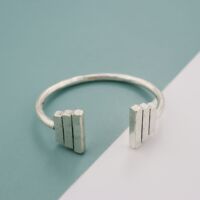 LK old European and American retro old silver long bracelet light luxury niche design high-end temperament vintage