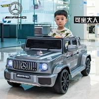 Mercedes Benz, детский электрический электромобиль на четырех колесах, транспорт, детская игрушечная машина с сидением, дистанционное управление