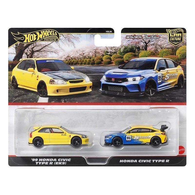 Hot Wheels Alloy Sports Car Twin Car Series Honda Civic Ek9 Honda Civic Type R Hot Wheels Alloy Sports Car Twin Car Series Honda Civic Ek9 Honda Civic Type R