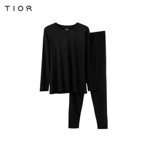 TIOR DD11002 caffeine grinding male suit-round collar