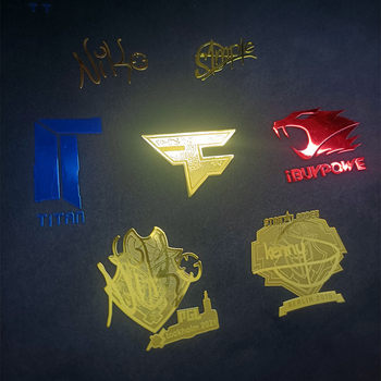 Faze Signature Major Computer Game Cs:Go Team Player Simple Gold Sticker Waterproof Sticker Print Navi