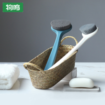 Bath brush long handle rub back rub back brush Rub bath artifact Bath bath brush Body brush back brush female soft hair