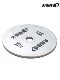 Master Legend Silver Electroplated Barbell Plates Steel Plates Strength Plates Pure Steel Large Hole Dumbbell Fitness Squat Deadlift