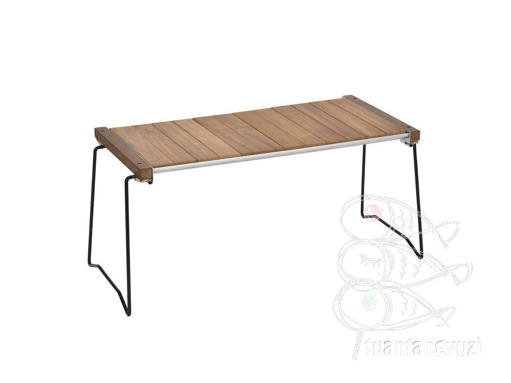 Snow Peak CK-180 outdoor IGT lightweight frame table Board set 400 teak table three units