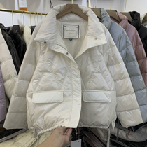 Short down jacket womens winter 2021 new fashion style design sense niche small popular style thickened jacket