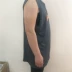 55 Li Ning nam thường xuyên bóng rổ đơn giản thoải mái rộng tay áo vest mùa hè cỡ lớn áo phông AMVK013-1 - Áo phông thể thao Áo phông thể thao