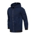Li Ning Áo len nam Wade cardigan dài tay áo khoác trùm đầu mùa thu mùa đông ấm áp đan thể thao AWDM787 - Thể thao lông cừu / jumper Thể thao lông cừu / jumper
