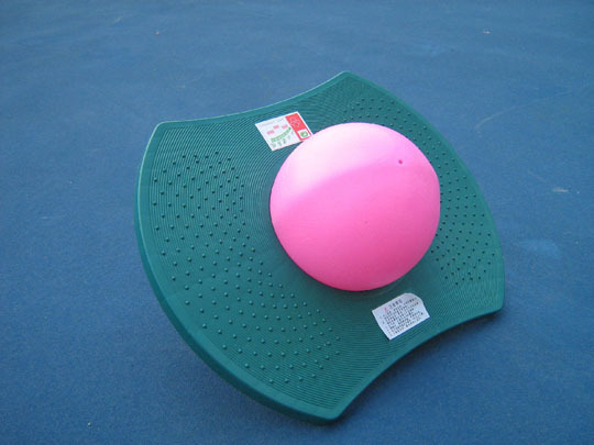 exercise ball bouncing ball