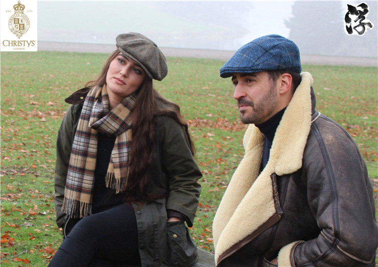 Christys Christy, Britain, Harris, fabric Harris, Rough, Baker Boy, Octopus Newspaper Child Hat