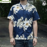 Spot Two Palms American Printing Cuban Cuba воротнич