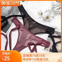 imbenita strap butterfly knot sexy princess T-pants day department cute mesh yarn sweet lace with female buds