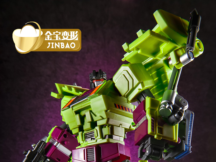 Jinbao Hercules Phiên bản phóng đại GT Đào Tiger Liuhe Kỹ thuật biến dạng xe đồ chơi King Kong Boy Car Model - Gundam / Mech Model / Robot / Transformers các loại mô hình gundam	