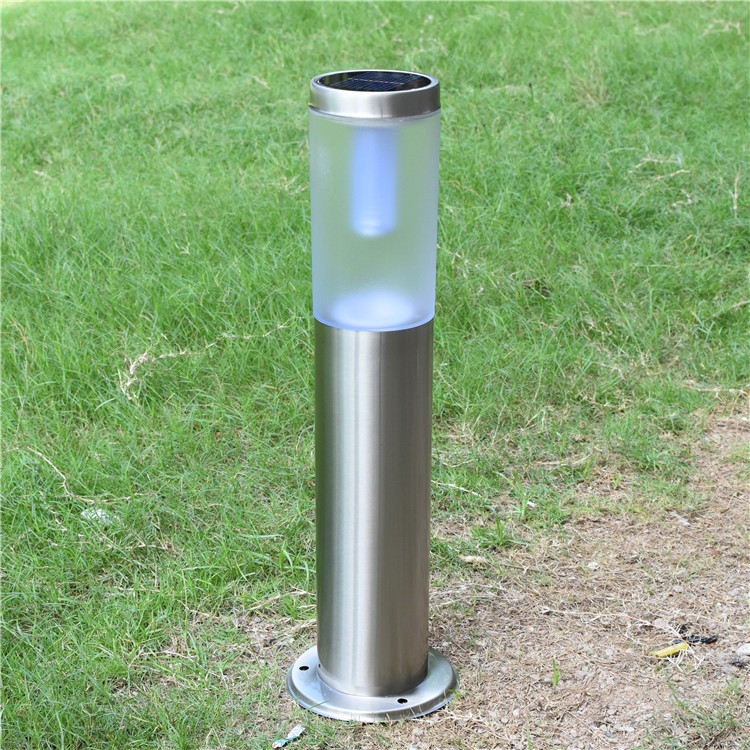 Stainless Steel Solar Lawn light LED ground Buried light Outdoor waterproof cell Villa Courtyard Landscape Street Lamp Garden lamp