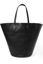  KHAITE Ladies Circle Black Medium Leather Handbag