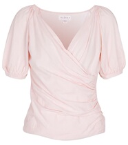  2021 VELVET folds elastic cotton lady blouse