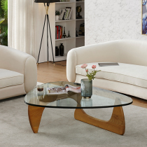 Tea Table Tempered Glass Face Small Family Light Lavish Red Ins Tea Table Minima Modern Nordic Good To Live Small Tea Table