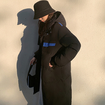 2021 Winter new casual cotton clothes womens explosive bread uniforms down cotton clothes long knee coat