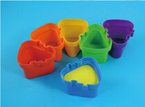 Graffiti sponge roller brush extension seal kindergarten art area materials early education garden paint box tray water storage tank classification