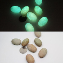  Natural luminous stone Irregular oval luminous stone Rough luminous pearl rough luminous strange stone