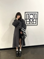 NOSEMADE Ретро шерстяное шерстяное пальто