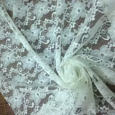 Imported elastic small plum blossom lace fabric DIY clothing accessories bottoming shirt skirt fabric