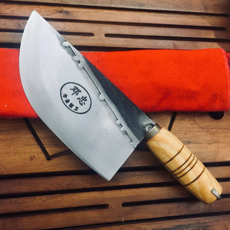 Guangxi Xianhu Knife Ultra-thin Good Grinding Pig Skin Sweeping Pig Hair Professional Slaughtering Pig Selling Meat Knife Split Meat Joint Factory