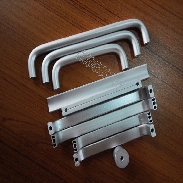 Drawer handle modern minimalist space aluminium pull handle solid wardrobe integral cupboard handle furniture cabinet door handle