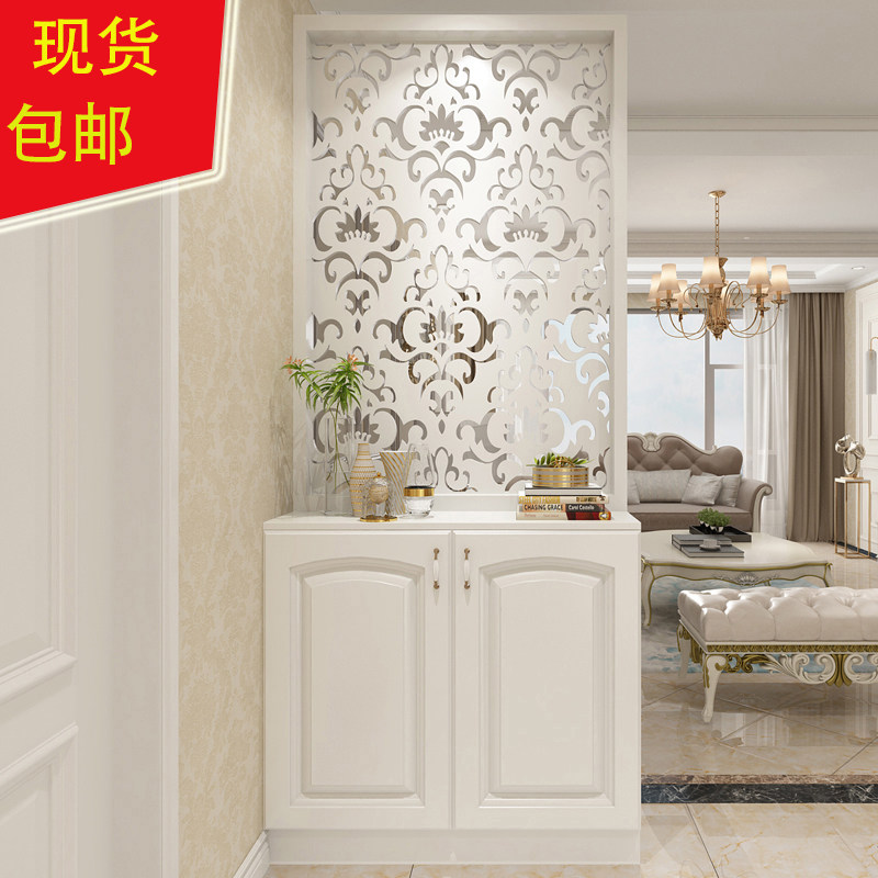 New product entry living room double-sided paint entry door entrance cabinet shoe cabinet modern minimalist partition cabinet hallway decorative screen